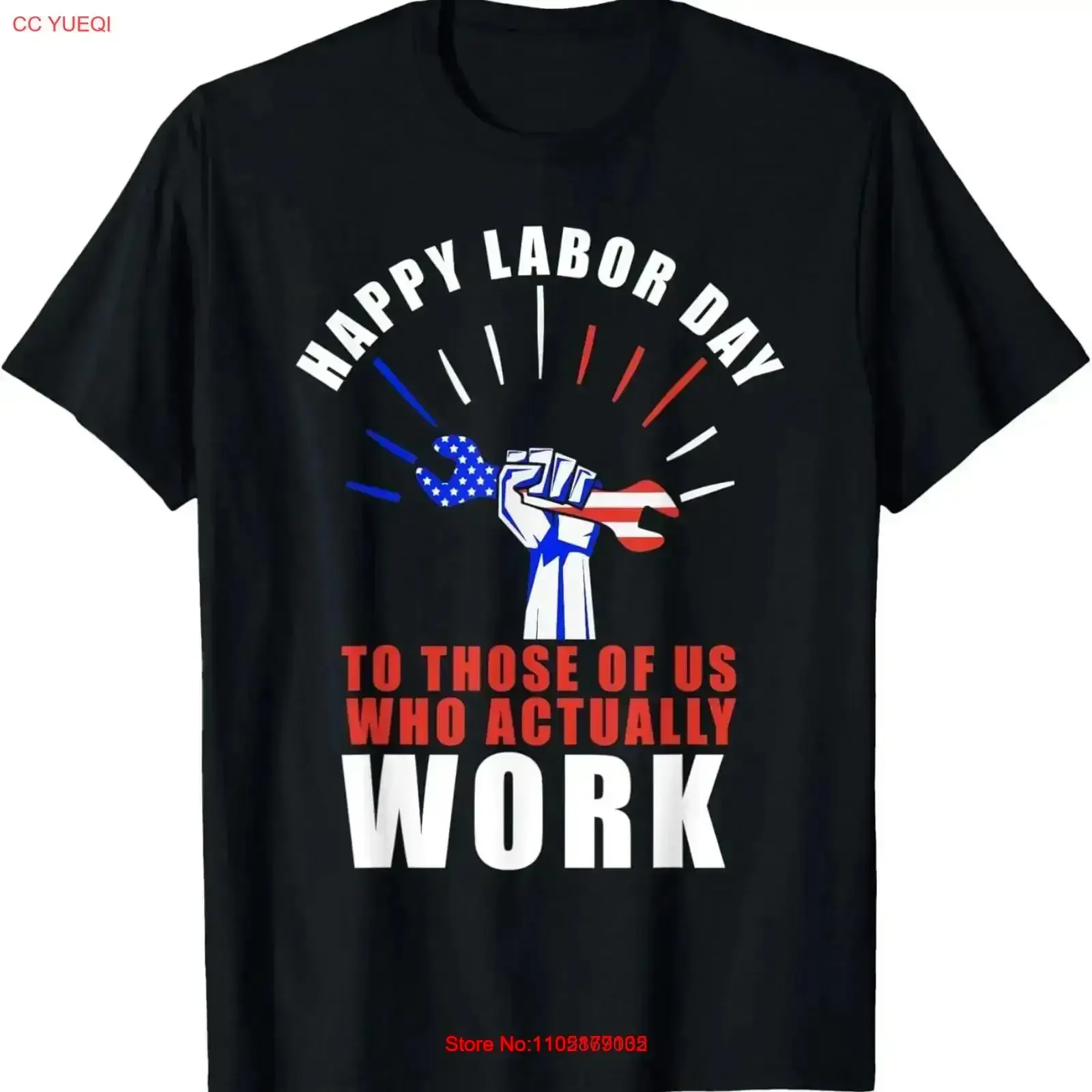 Happy Labor Day To Those Of Us Who Actually Work Patriotic T Shirt vintage Washed Stylish Versatile Slightly Comfortable Unisex