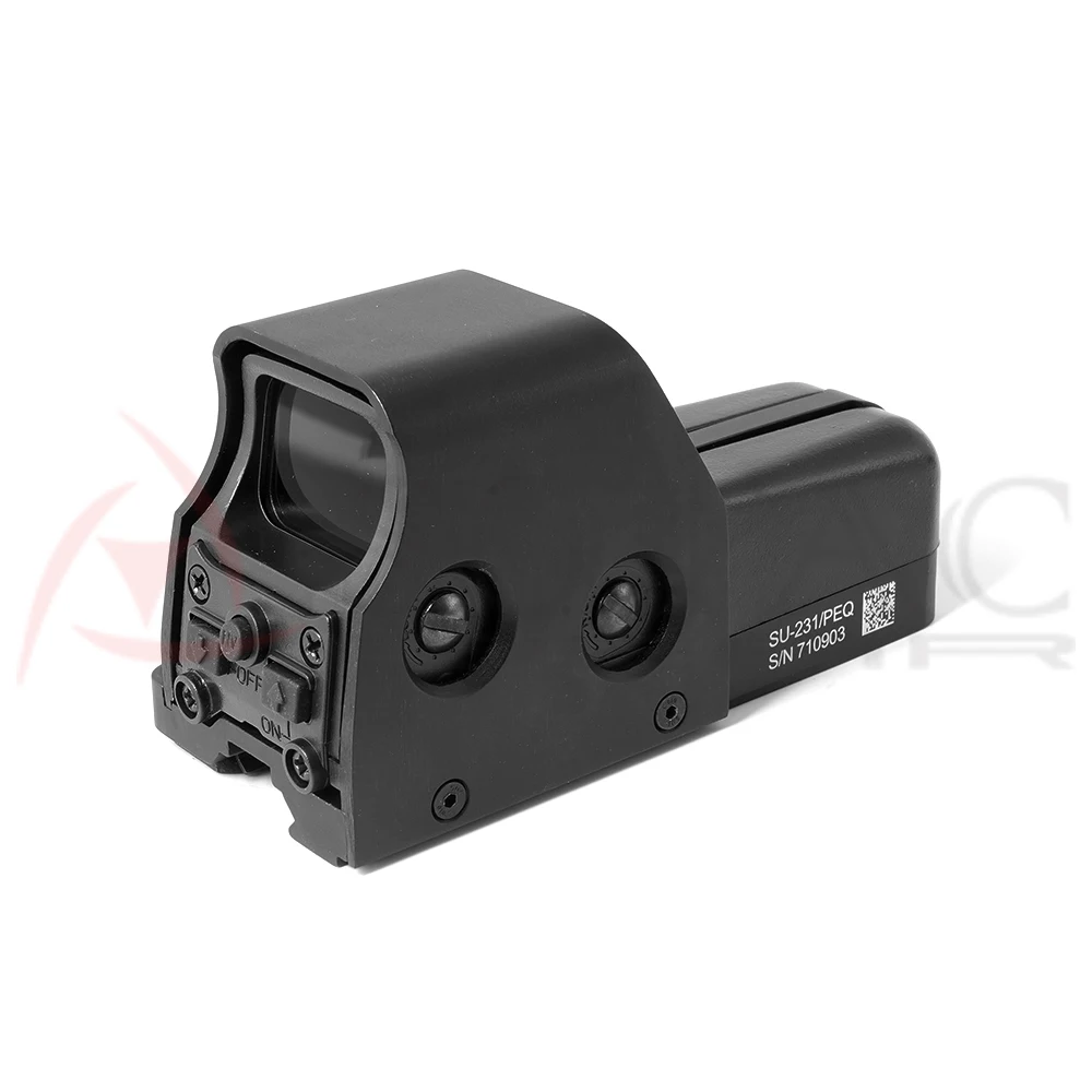 SOTAC Gear 553 SU-231/PEQ MIL SPEC Marings Red Dot Sight Red and Green Dot with ARMS QD Mount for Airsoft Tactical Wargame