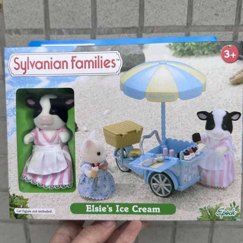 

Sylvanian Persian Set Girl Elephant Ice Cream Sylvanian Familiy Children Toys Families Decoration Birthday Gift