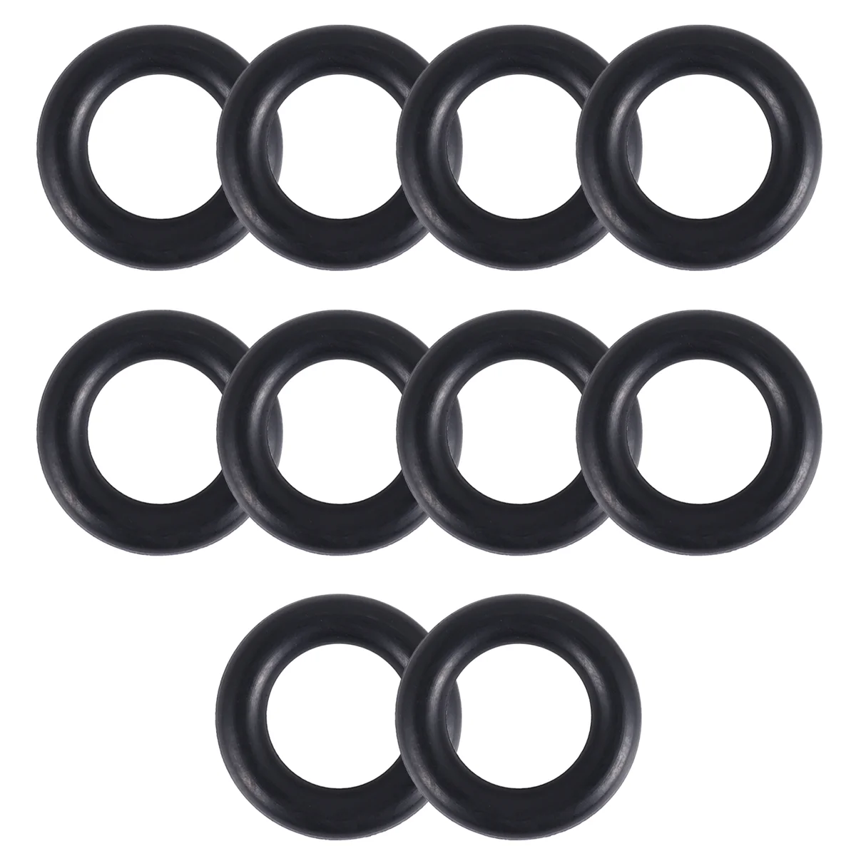 Durable 10 piezas de sellos de aceite de junta tórica de goma mecánica 15 mm x 9 mm x 3 mm