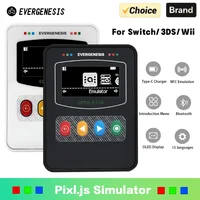 Nuevo emulador inteligente NFC para Amiibotool Pixl.Js iNFC OLED HD accesorio emulador inteligente para Switch/Switch2 3DS Wii U IC/NTAG