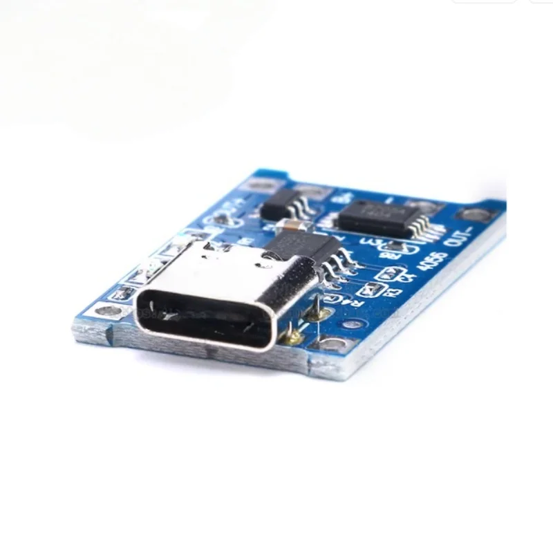 10pcs 5V 1A 18650 Lithium Battery Charging Board TP4056 Lithium Charging Micro USB Type C Charge Module With Protect