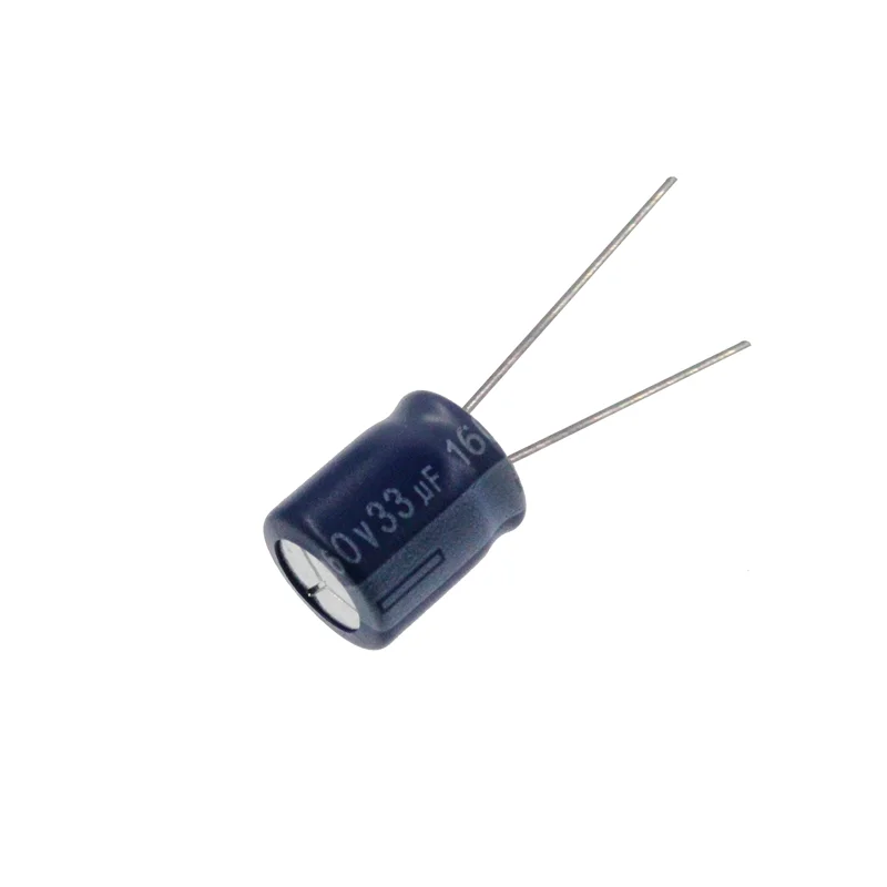 Capacitor eletrolítico de alumínio, 33uF, 160V, 33MFD, 160WV, 10x16mm, 5 PCes