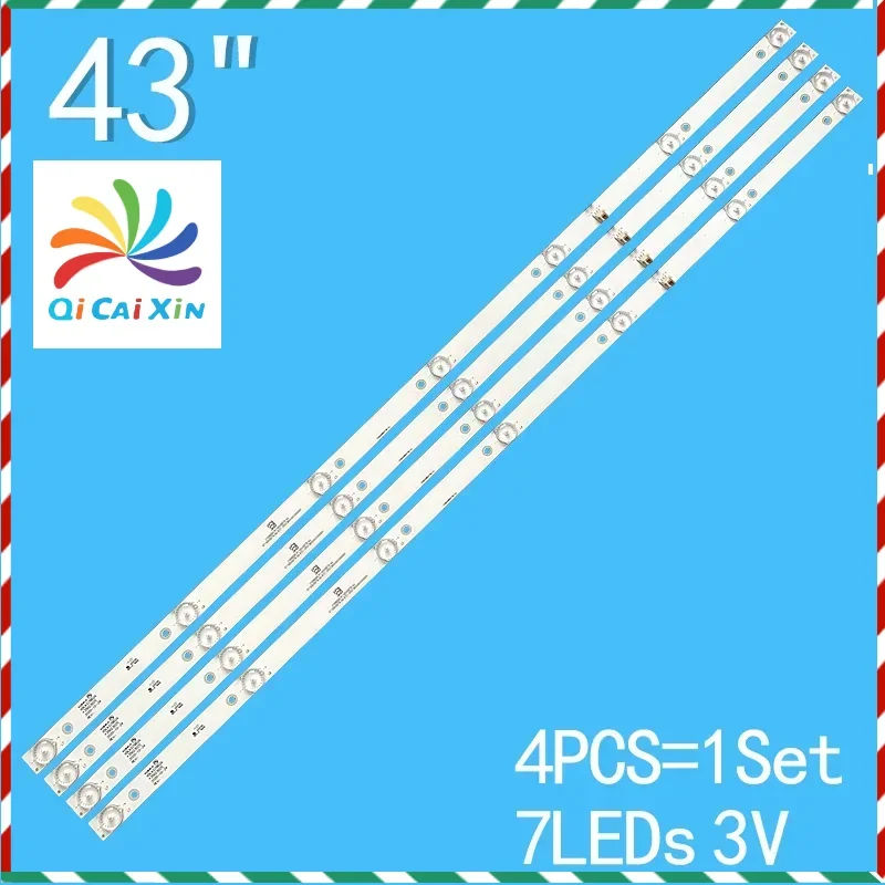 

LED backlight strip For LED43X7 LED43GM1 SZKK43D07-ZC22AG-02 303SK430042