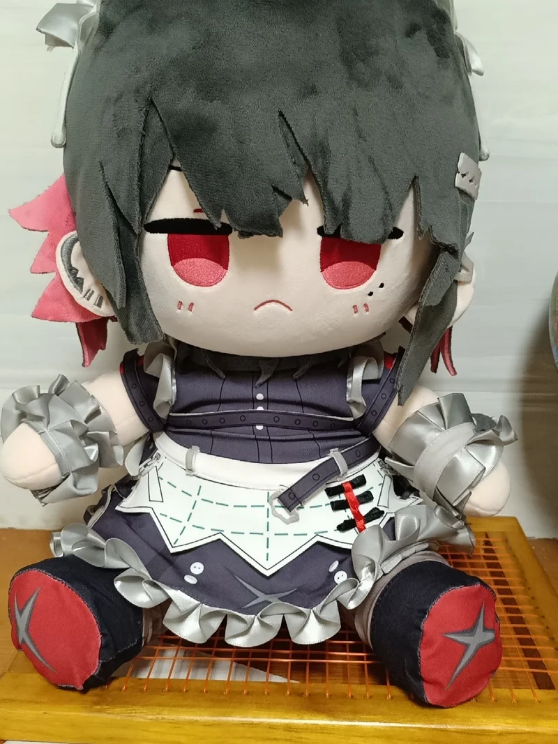 

40cm Game Zzz Zenless Zone Zero Shark Girl Ellen Joe Soft Stuffed Costume Magnetic Tail Plush Doll Room Decor Cute Gift