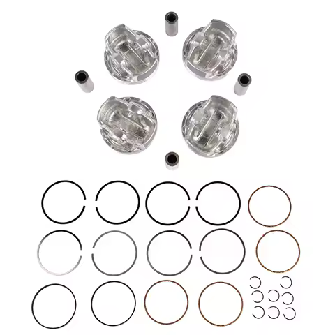 AP02 4Pcs Engine Pistons &amp; Rings 55576442 for Chevrolet Cruze Sonic 1.8L l4 2011-2018