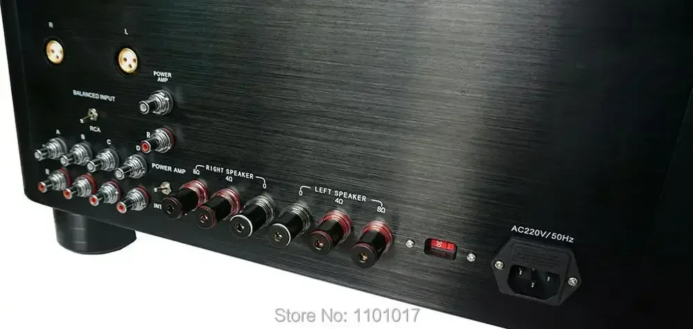 Meixing Mingda 2019 ใหม่รุ่น Goldenage MC3008-AR สเตอริโอพร้อมเครื่องขยายเสียง HIFI EXQUIS PSVANE 805 หลอด Amp