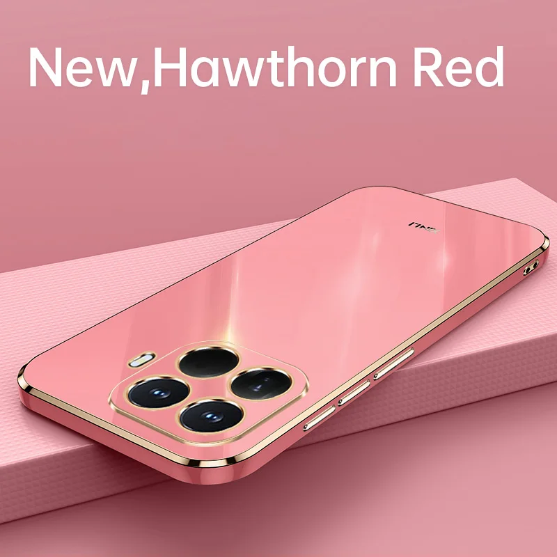 15T Luxuriöse Galvanisierte Weiche Silikonhülle für Xiaomi 15T 17T Pro Candy Kameraschutz TPU Stoßfänger Rückseite für Xiaomi Mi15Tpro – Detail 4