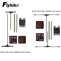 HGLRC 2.4G/915Mhz GEMINI Receiver Dual Antenna Receiver  for RC Airplane FPV Drone