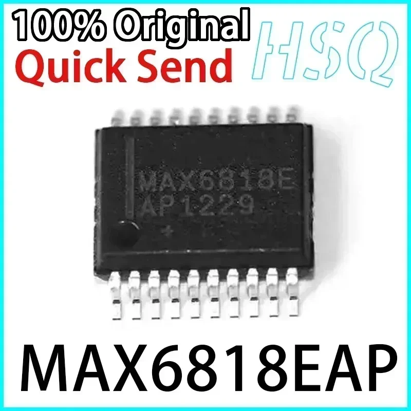 5ชิ้นMAX6818EAP + T SSOP20สวิทช์สัญญาณ/codec/มัลติเพล็กเซอร์