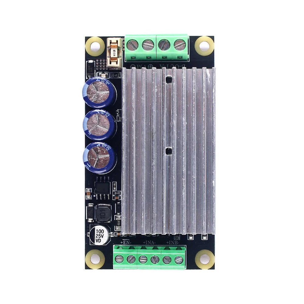 DC Motor Driver Module 11-75V ​MOS Tube H Bridge PWM Control High and Low Level Optical Coupling Isolation Motor Driver Board