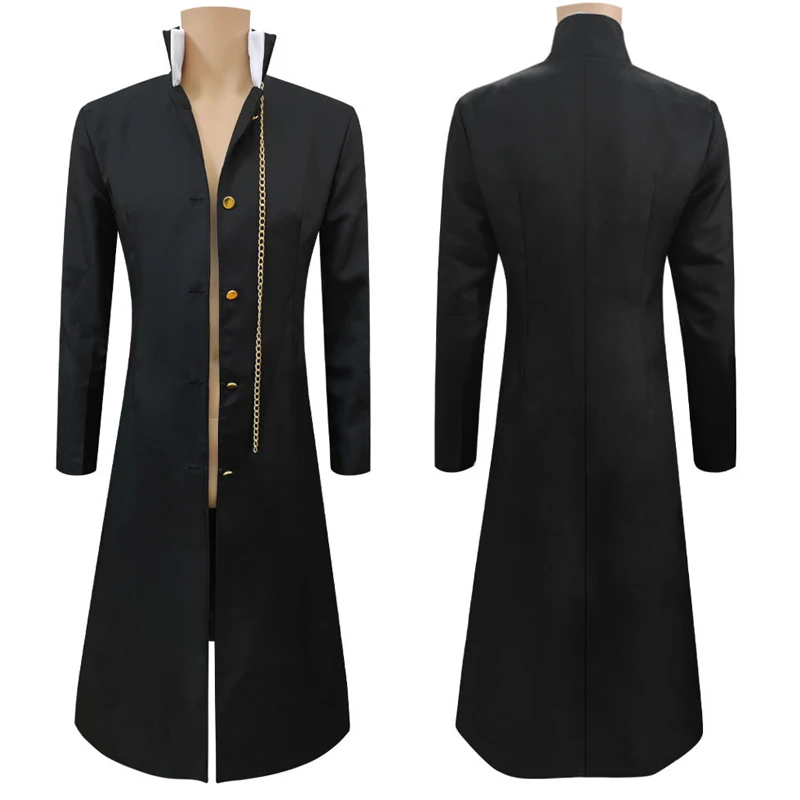 أزياء أنيمي جوجو الرائعة للمغامرة ناروتو تارو كوس أزياء الهالوين الجديدة التأثيرية لمرحلة الأداء معطف طويل