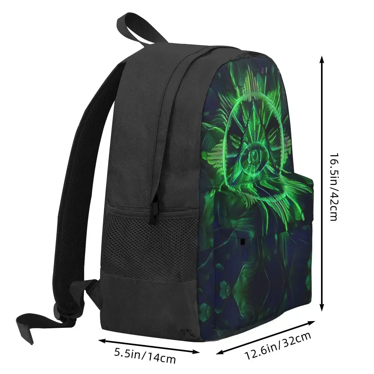 Illuminati All Seeing Eye Backpacks Boys Girls Bookbag Children School Bags Cartoon Kids Rucksack Travel Rucksack Shoulder Bag