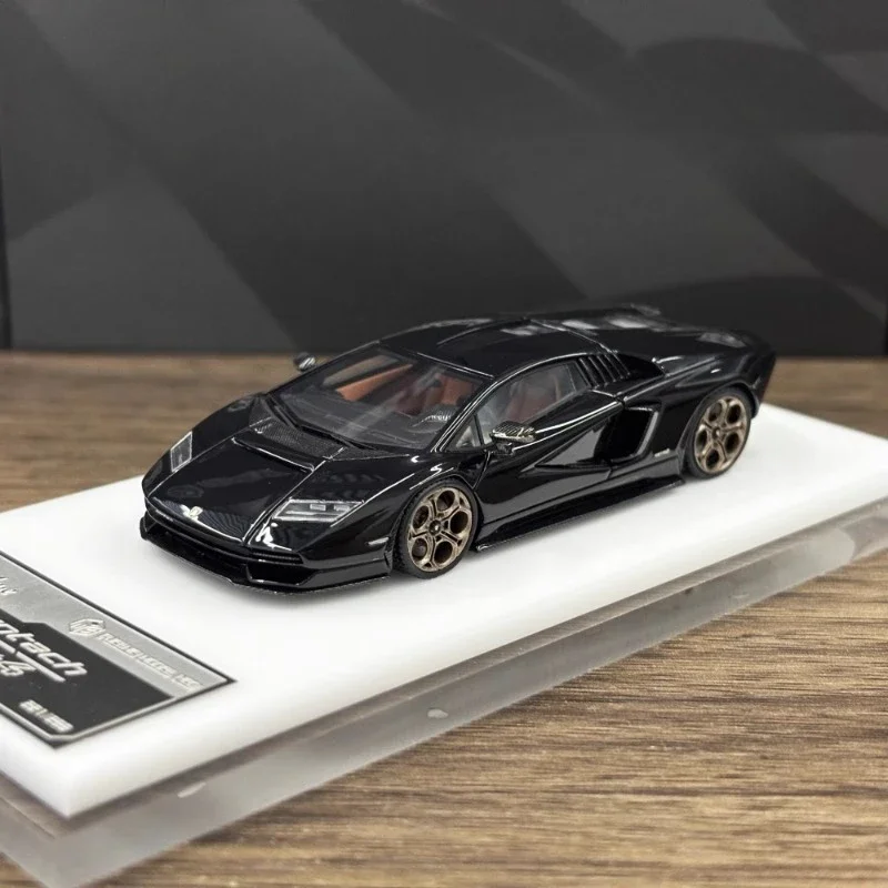 FuelMe Diecast 1/64 Schaal Lamborghini Countach LPI 800-4 Resin Model LPI Hybrid V12 Replica Legering Model auto Speelgoed voor Jongens Gift