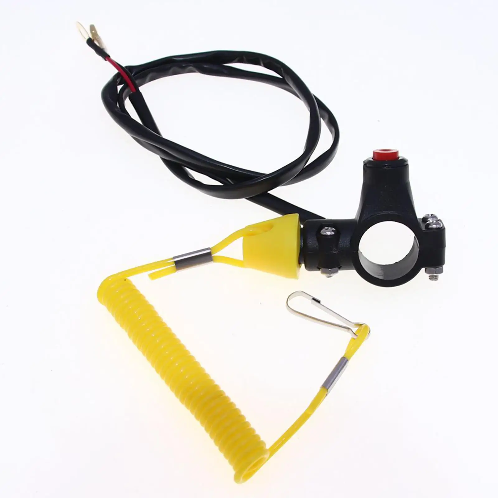 

7/8" Handlebar Emergency Kill Switch Universal Fit Accessories 70cm Cable for 49cc ATV Bike Professional Easily Install