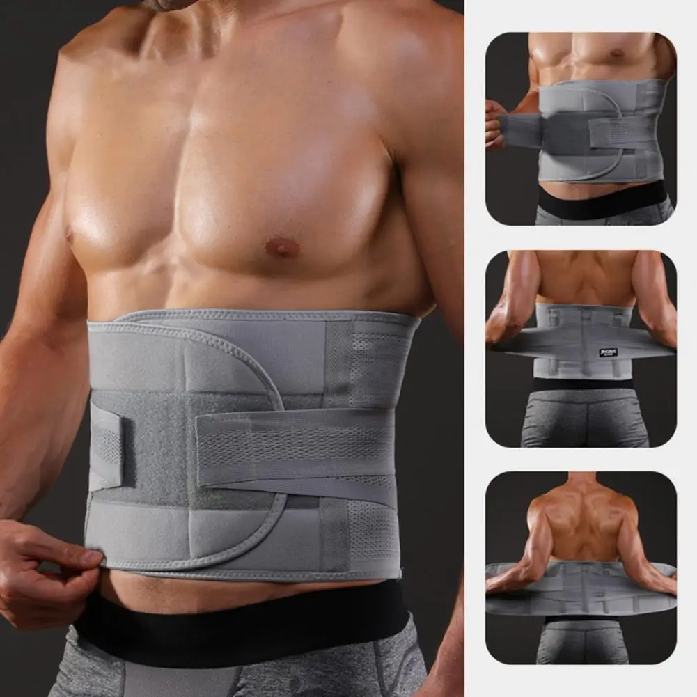 

Back Support Adjustable Breathable Strong Support Force Wide Waist Trainer Fit Seamlessly Fitness Gym Back Waist Protector