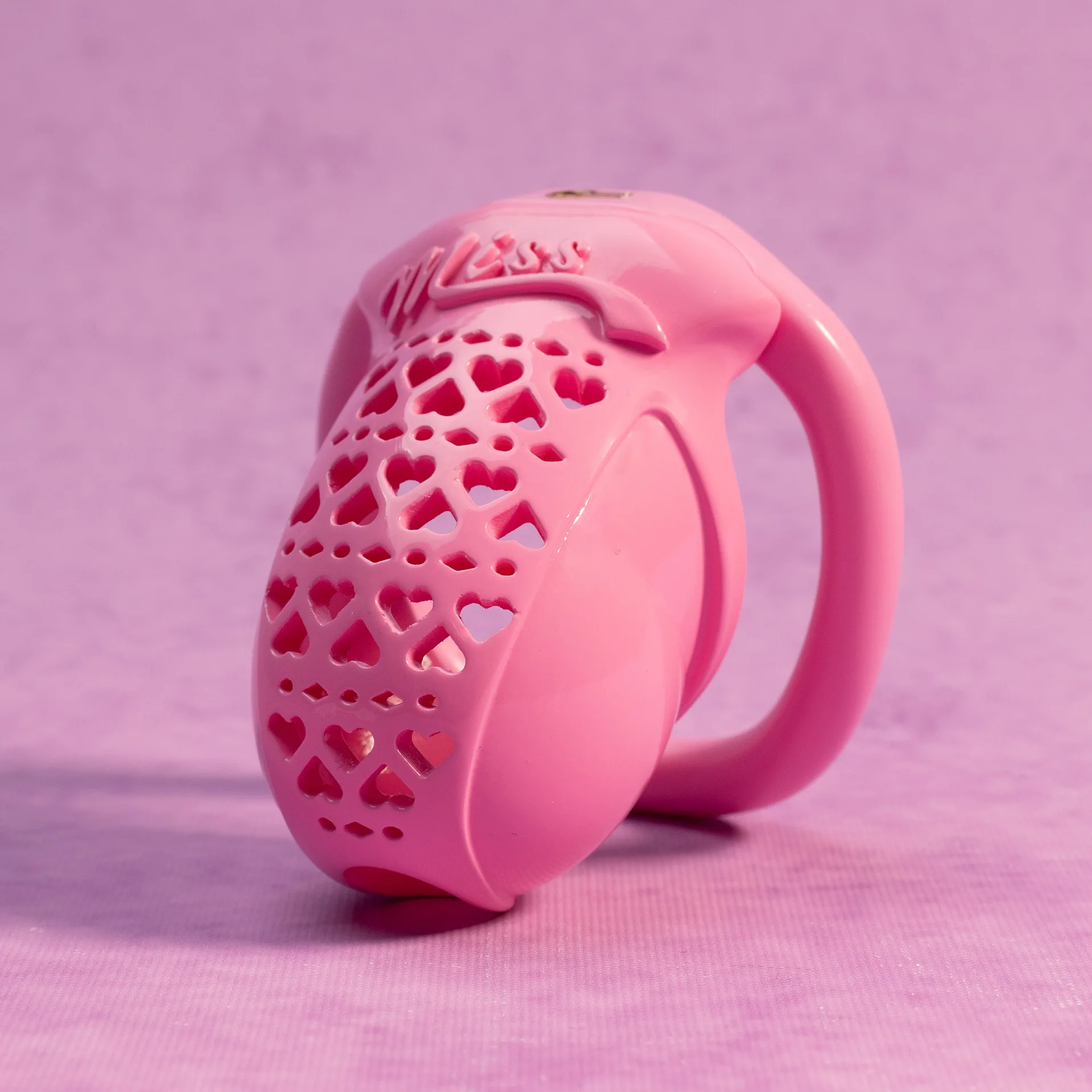 Resin Hollow Heart Honeycomb Male Chastity Cage  Beginner Lower Body Restraint, Adult Sex Toy & Adult Game