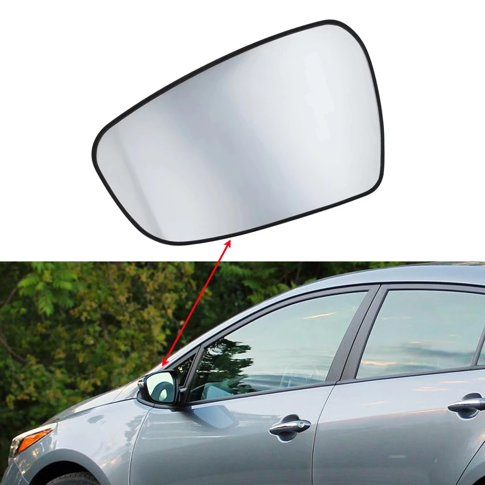 87611A7050 87621-A7040 1pc Heated Side Rearview Mirror Glass for Kia Forte Forte5 Sedan 1.6L 1.8L 2.0L 2014-2018