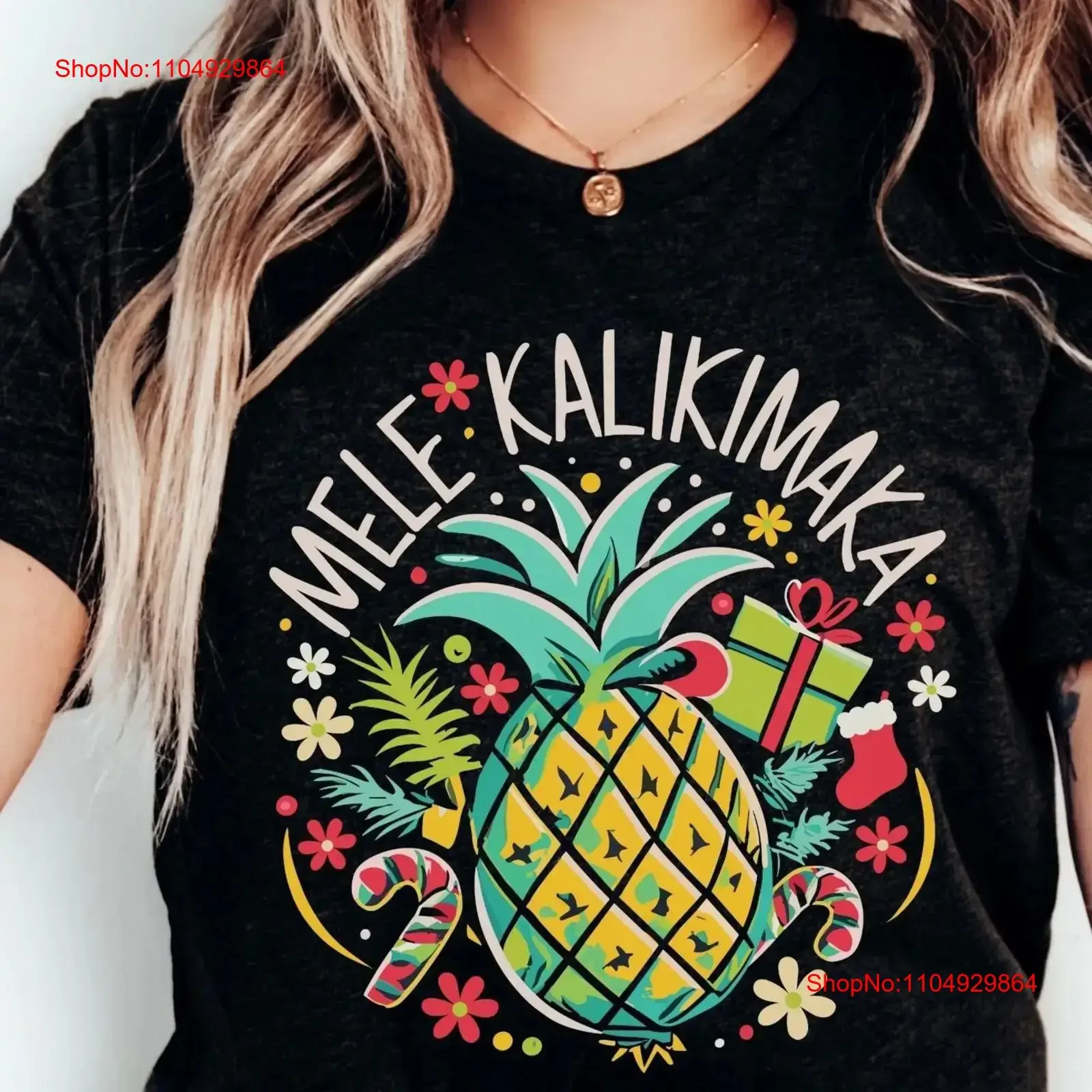 

Mele Kalikimaka Christmas T Shirt Group Family Match For Trip Vacation s vintage Washed Unisex Stretched Soft fashion Casual