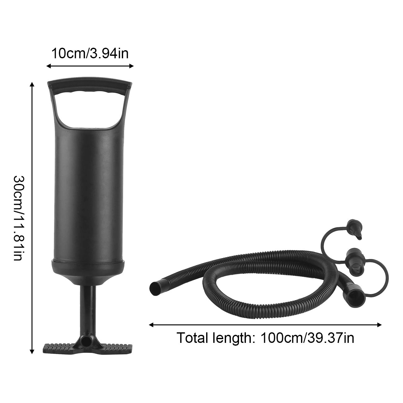 1PC Hand Pull Powerful Floor Air Pump for Inflatable Cushion, Pillow, Wedge, Basin