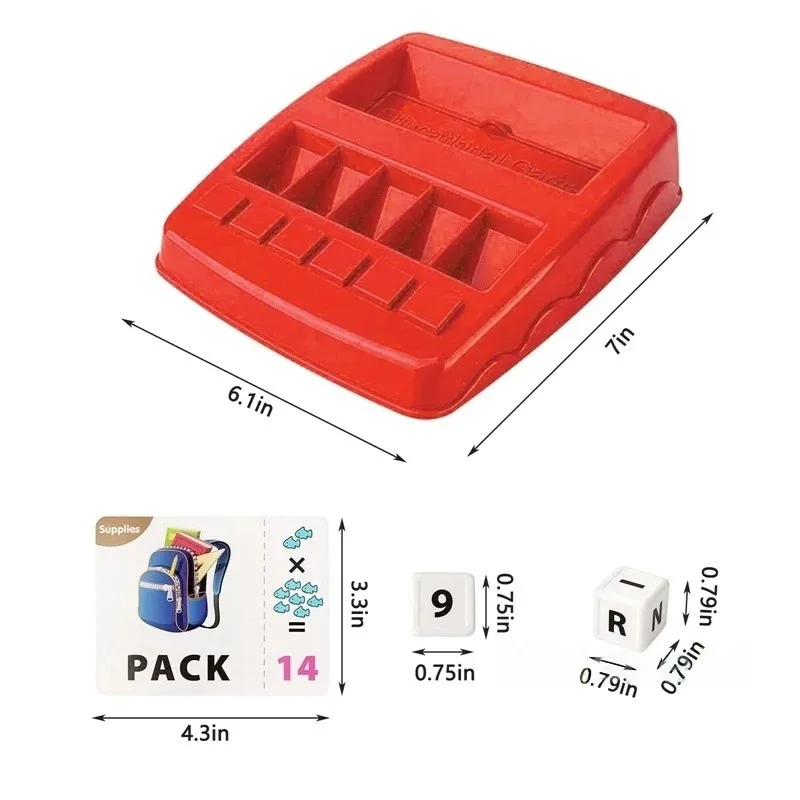 مجموعة واحدة من لعبة الرياضيات التعليمية المطابقة 2 في 1 حروف وحساب تعلم ألعاب ما قبل المدرسة هدايا ألعاب أطفال