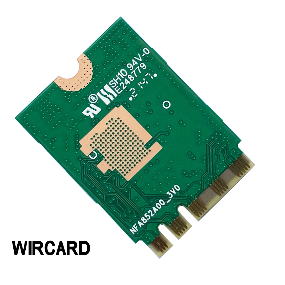 RTL8852puntourists-Stérilisation de la bande WiFi 6, 11ax, Carte WiFi, 2.4 M, BTstimulate Tech Network, NGFF M.2, Ordinateur portable, PC, Support