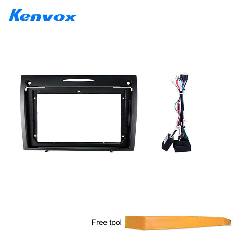 

Car Radio For Mercedes Benz SLK class R171 SLK200 SLK280 SLK300 2000-2011Android 2 Din Stereo Mounting Bezel Faceplate Frame Kit