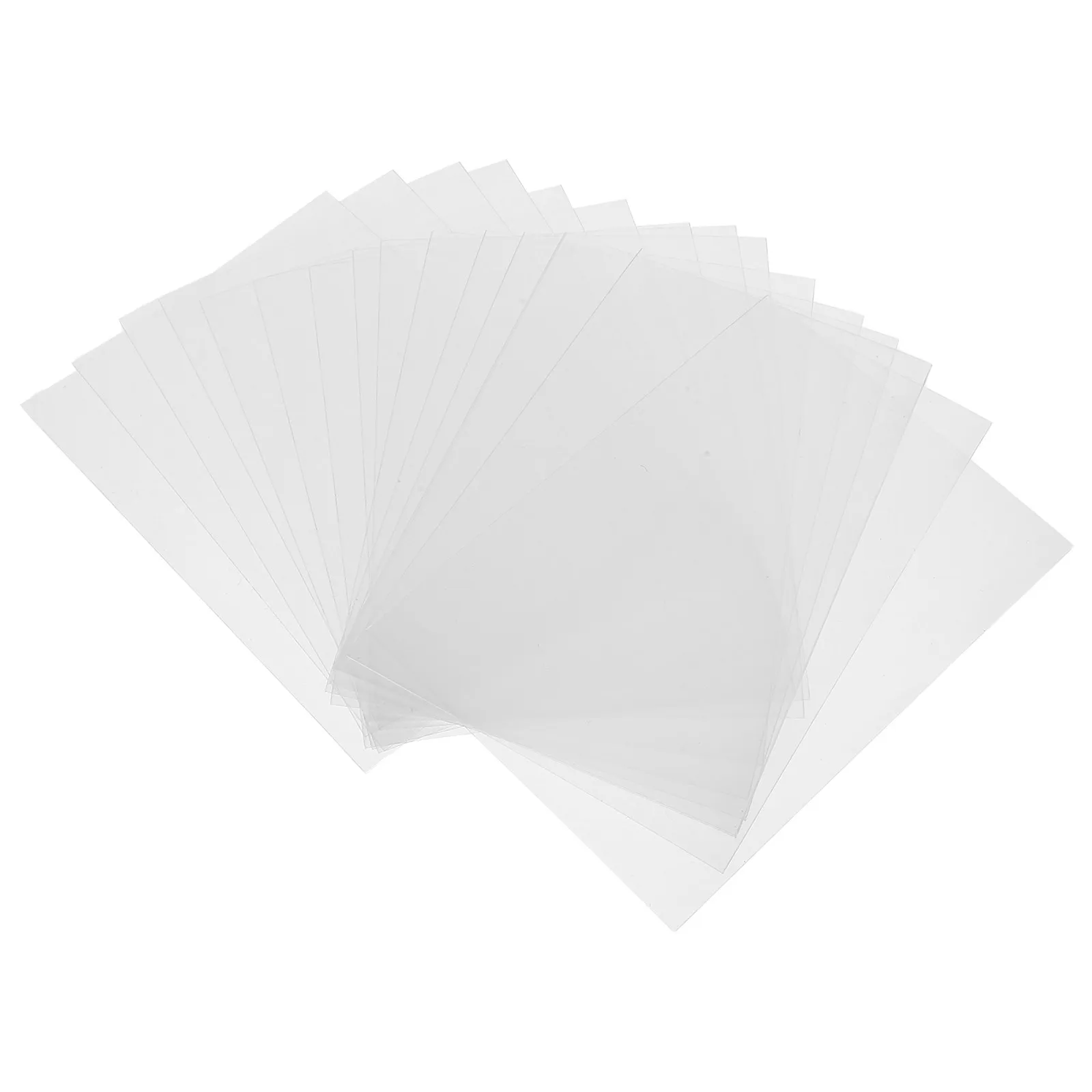 50Pcs Card Protector Sleeves Fine Workmanship Game Trading Cards Covers Waterproof Clear Cards Protective Covers for Organizing