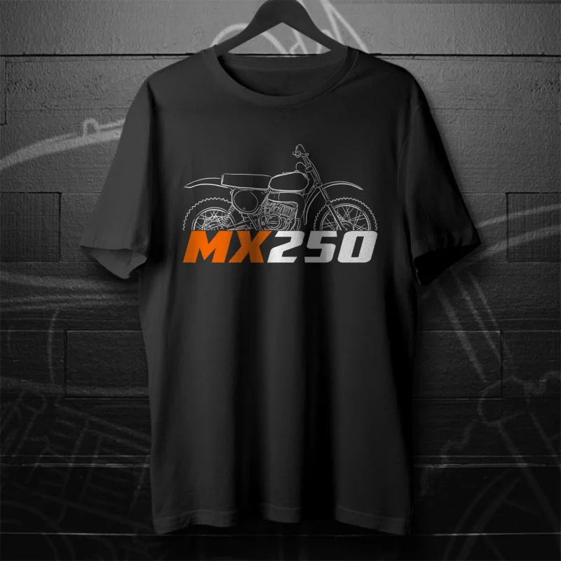 

Har|ey-Davids0n MX 250 1976-1978 fans - Motorcycle T-Shirt 00000610#A1 men women summer tee cotton tshirts