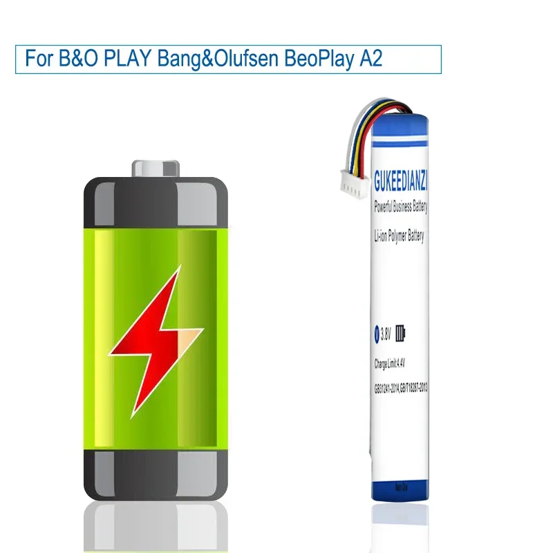 GUKEEDIANZI Battery 4200mAh For B&O PLAY Bang&Olufsen BeoPlay A2 Active BeoLit 15 17 Speaker Batteries