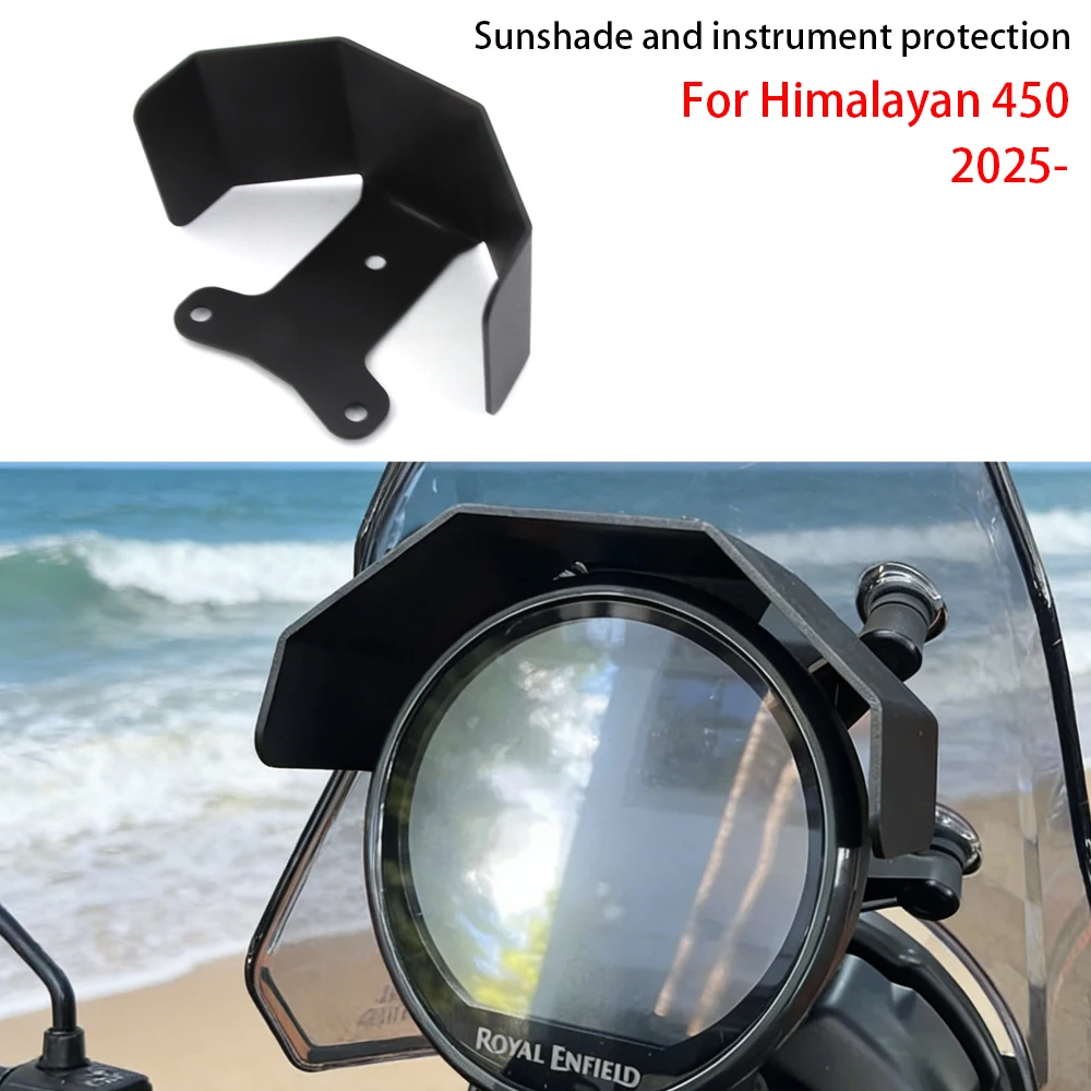 Himalayan450 Instrumentenbildschirm-Sonnenschutz Zubehör für Royal Enfield Himalayan 450 2025- Sonnenblendenabdeckung