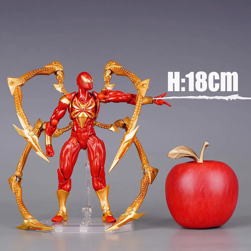 Marvel Yamaguchi Iron Spider-Man figurine 2025 nouvelle poupée Anime décoration de bureau cadeau d'anniversaire pour garçon modèle à collectionner jouet