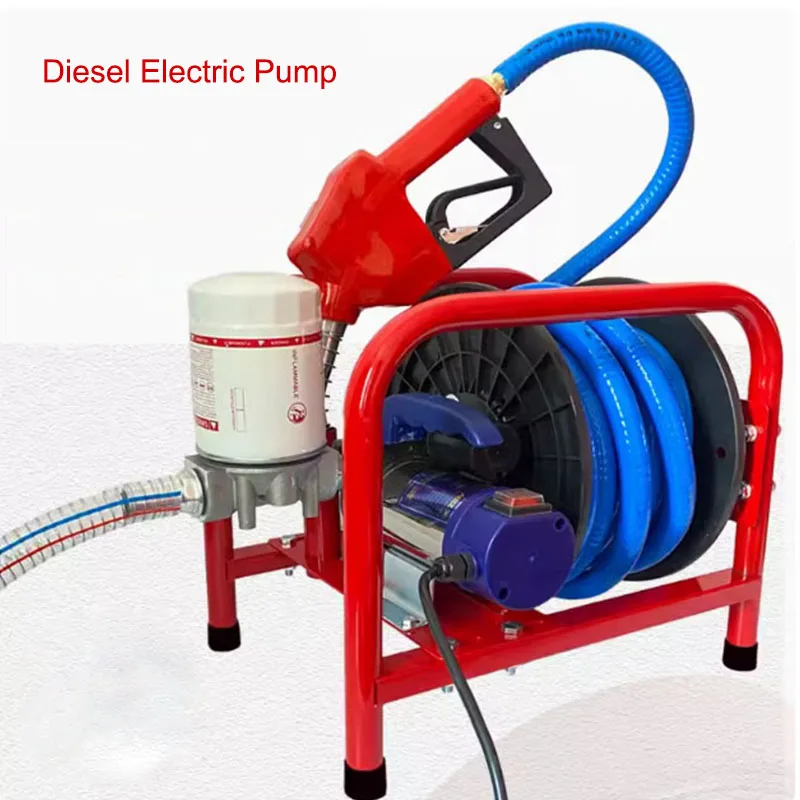 

12V/24V/220V High Power Diesel Electric Pump Diesel Spray Gun Self-priming Pump Metering Refueling Machine