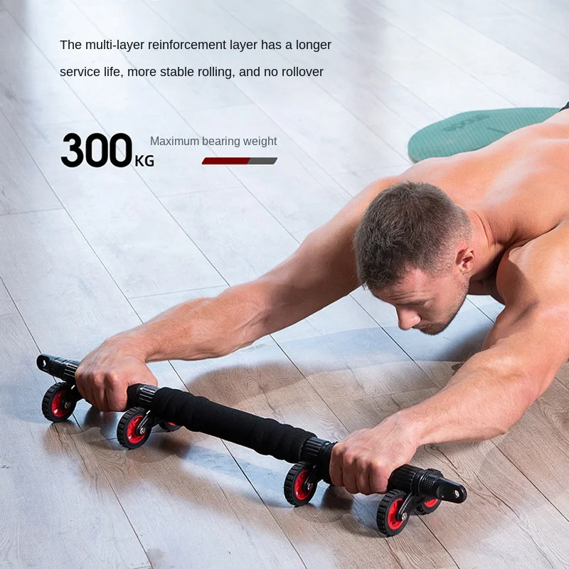 

Arm Push-up Trainer Abdominal Wheel Fitness Equipment Home Abdominal Exerciser Pull Rope Exercise