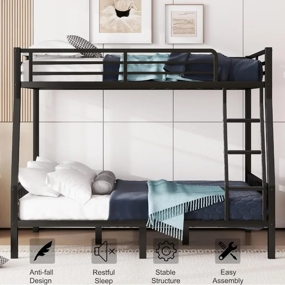 

q Full XL Over Queen Bunk Beds for Adults and Teens