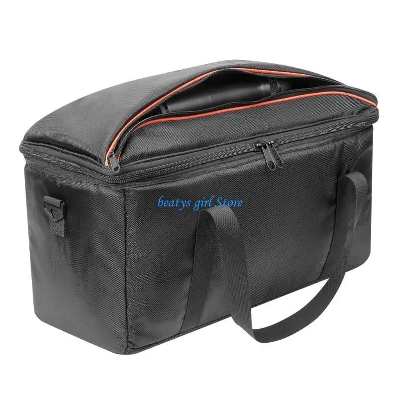 

C7AB Travel Cover Bag for Partybox ON THE GO Speaker Waterproof and Dustproof Solution Storage Bag with Shoulder Belt