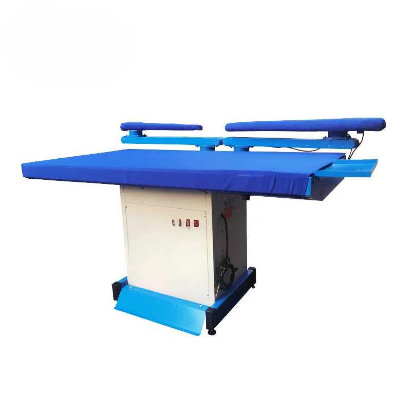 industrial steam ironing vacuum table with boiler for garment factory