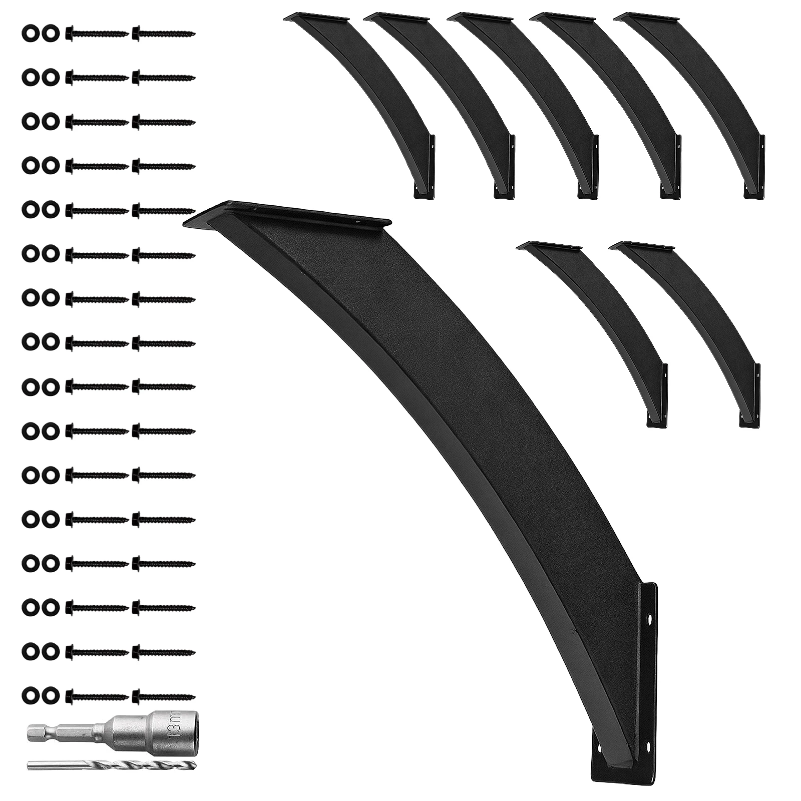

Усиленный кронштейн для крепления под углом 45 градусов, 4x4 дюйма (реальные 3.2x3.2 дюйма) с монтажными винтами для деревянных конструкций, веранд, беседок