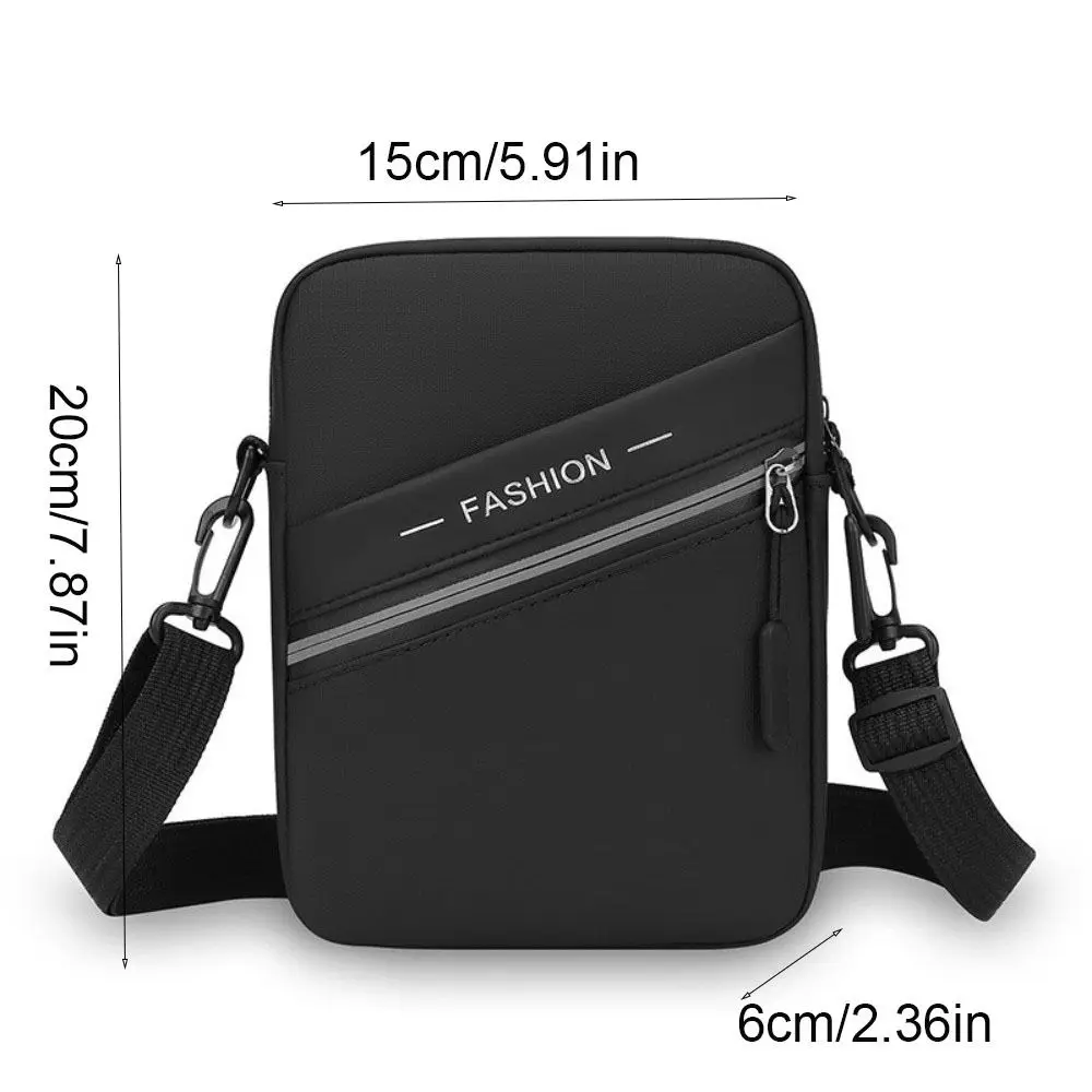 Мужская сумка через плечо на одно плечо, большая вместительная мужская сумка-мессенджер из искусственной кожи с несколькими карманами на молнии, мужская сумка через плечо для путешествий