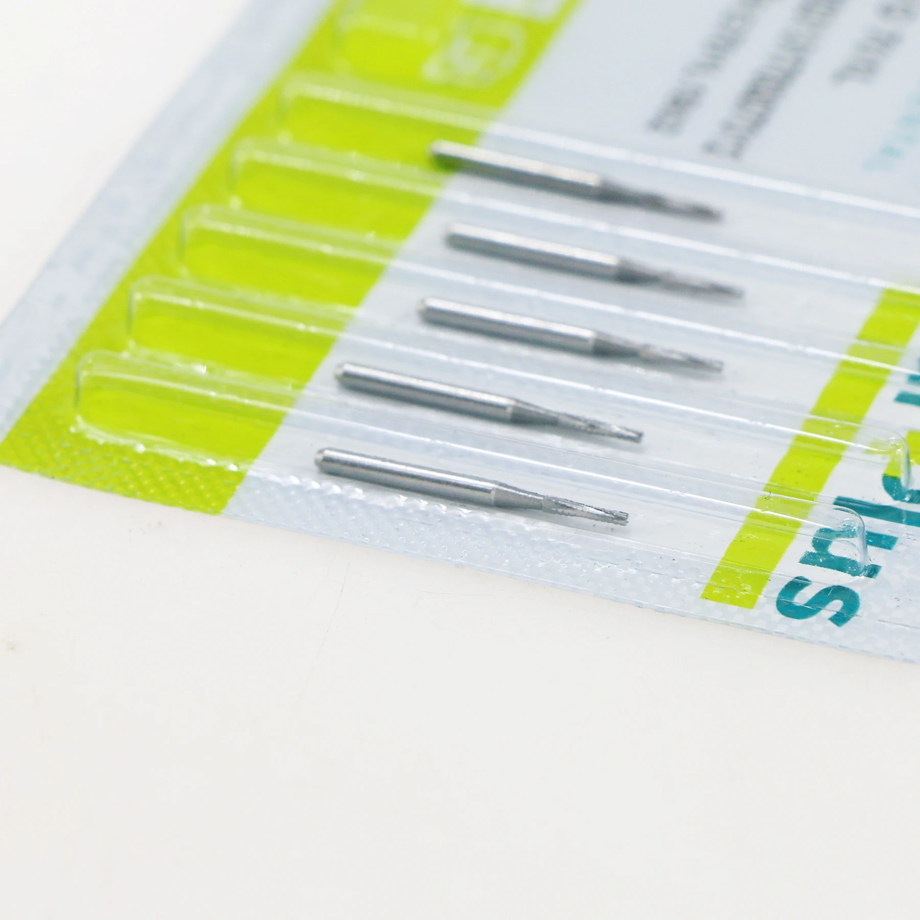 

5 шт./упак., волнистые стоматологические операционные конические длинные боры FG 701L, подходят для совместимого высокоскоростного наконечника