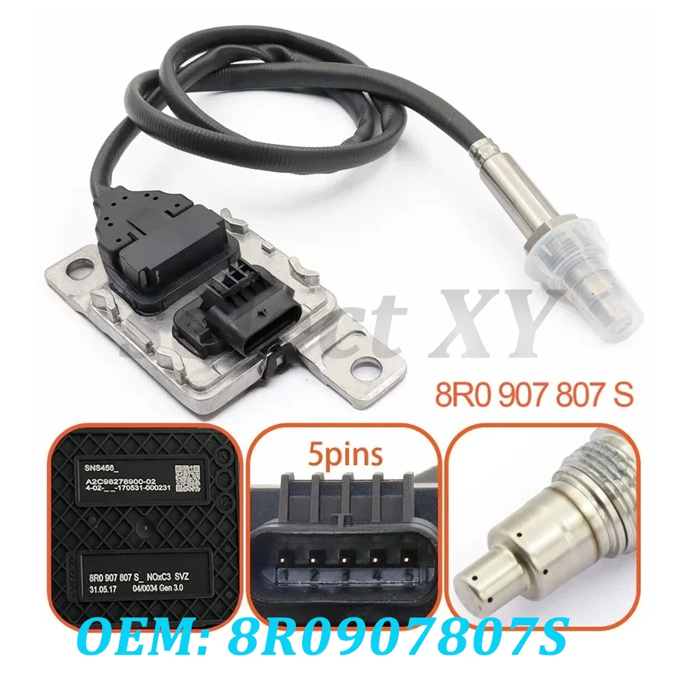 

OEM 8R0907807M 8R0907807S 5WK96797 NOx Sensor Fits For Audi Q5 SQ5 8R SUV Facelift 3.0 TDI diesel Engine CTBA CTBC CVUB