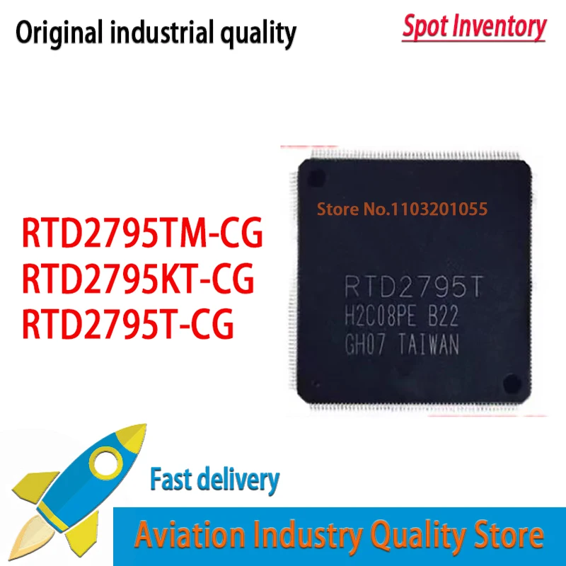 RTD2795T RTD2795T-CG QFP RTD2795KT RTD2795KT-CG RTD2795TM RTD2795TM-CG QFP216 1PCS/LOT