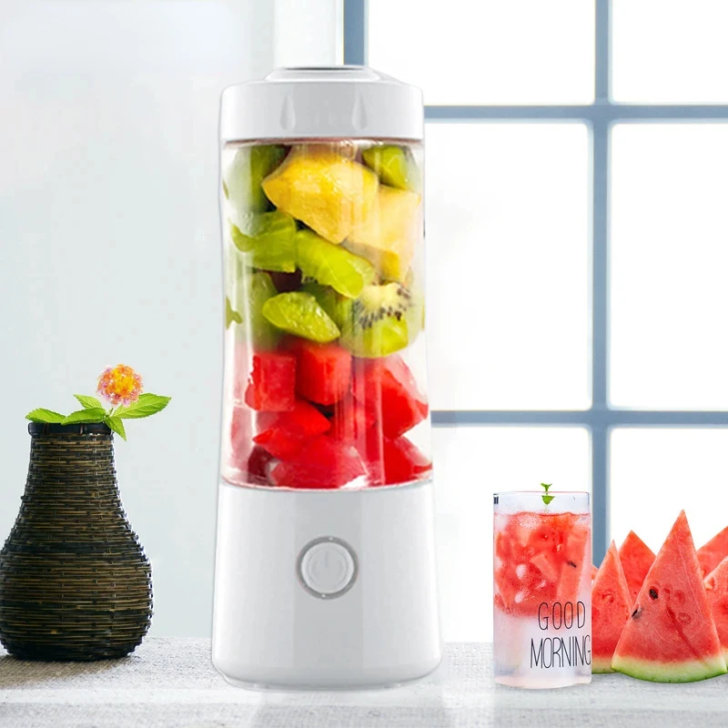 

400ML Portable Mini Juicer Cup Smoothie Blender USB Rechargeable juicers Food Processor Fruit Mixer juice maker Machine