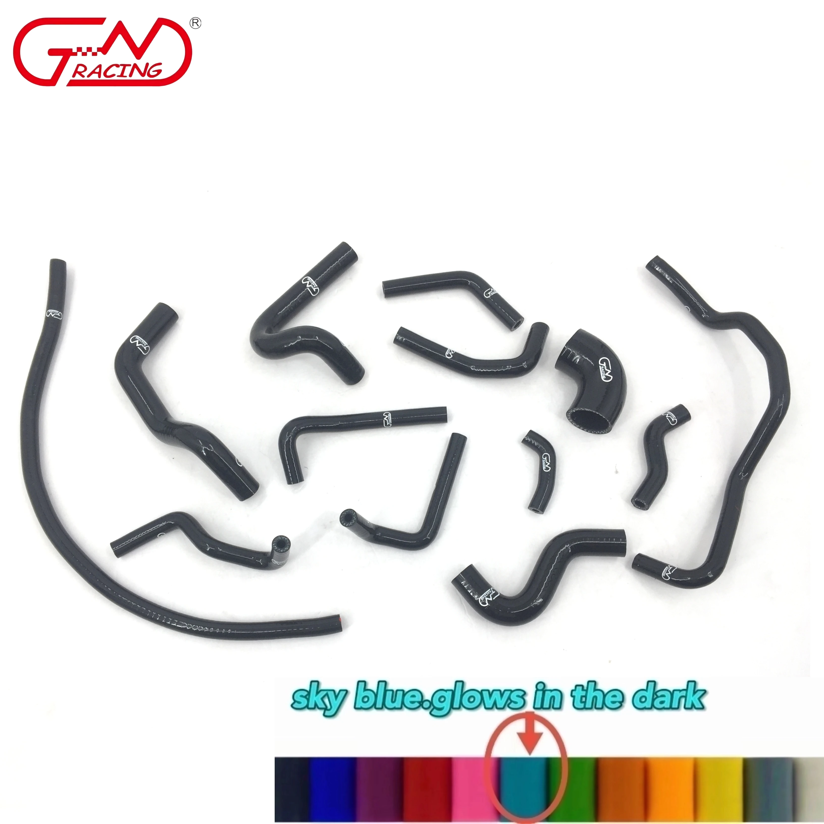 JNRACING For Mazda Mx5 MK1 1.6 Miata  13pcs Silicone Ancillary Coolant Breather Hoses