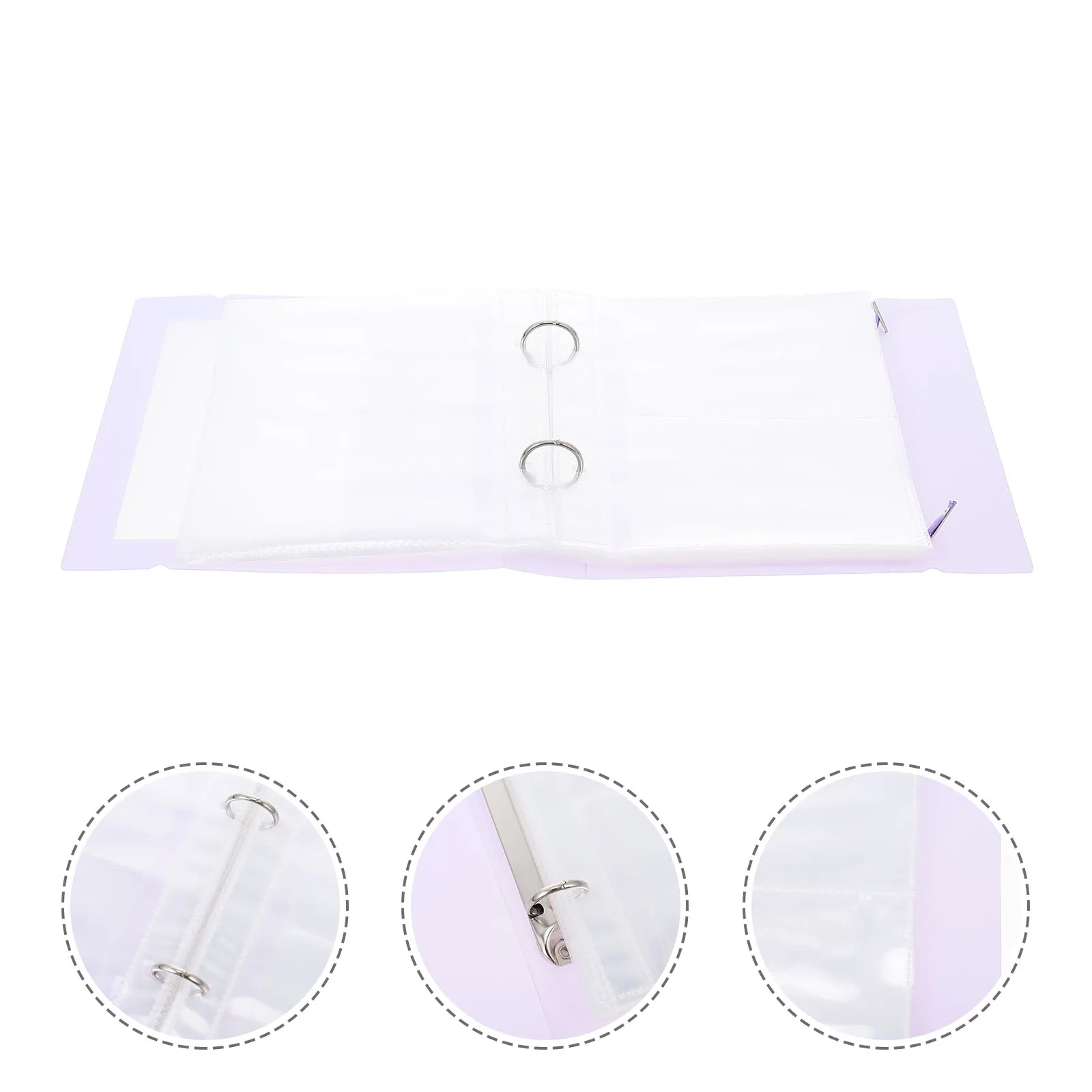 

Large Capacity Transparent Photo Album Frosted Picture Collector Sticker Holder Cards Storage Book Dustproof Premium