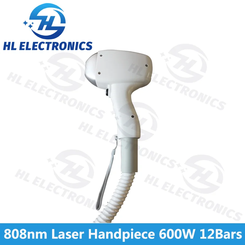 600W 808nm Diode Laser Handpiece with 12 Bars 600W Laser Stack