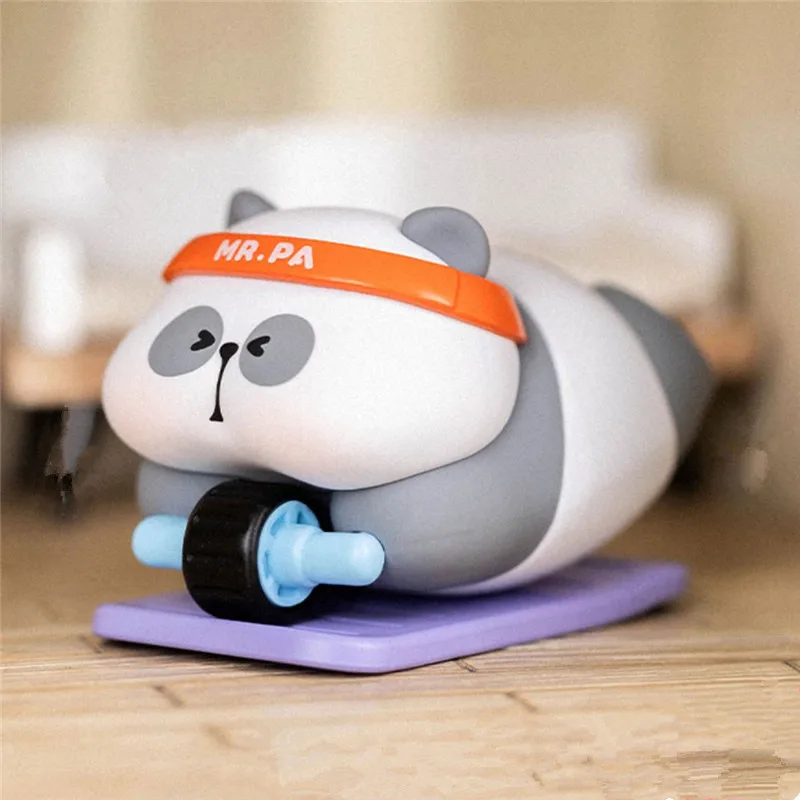 

Фигурки оригинальные MR.PA грабли учитель не работает сегодня серия слепая коробка модная игра ручная работа панда орнамент девушка подарок модель игрушки