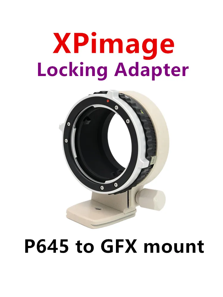 PANTAX645 Lens to FUJI GFX Camera adapter ring is applicable to PANTAX645 Lens to GFX100S 50S2 50R . For XPimage adapter