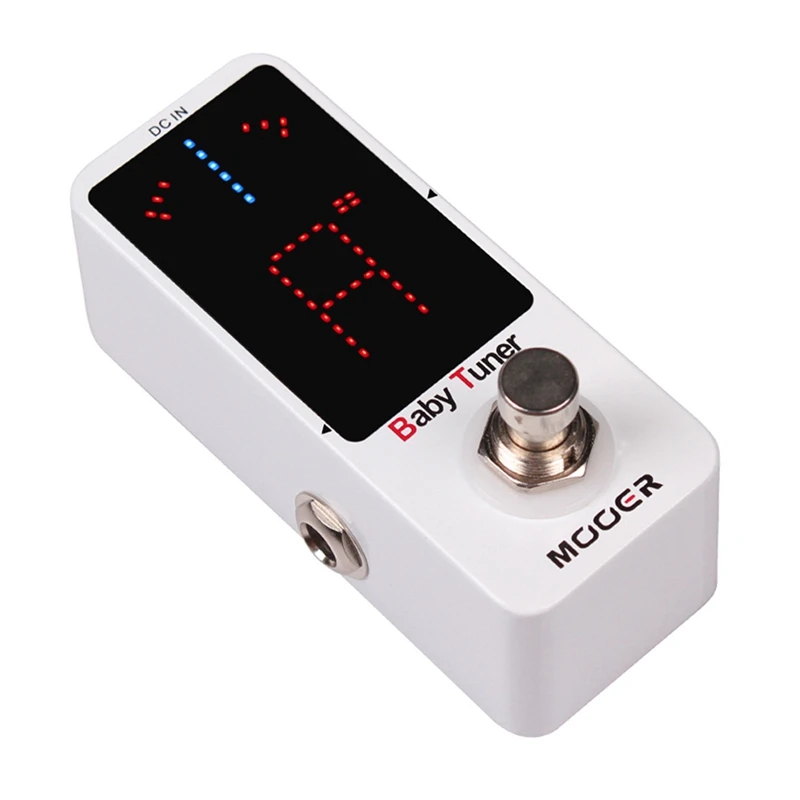 Mooer MTU1 Baby Tuner Guitar Pedal High Precision Guitar Bass Tuner for Electric instruments Electro-Acoustic Instruments