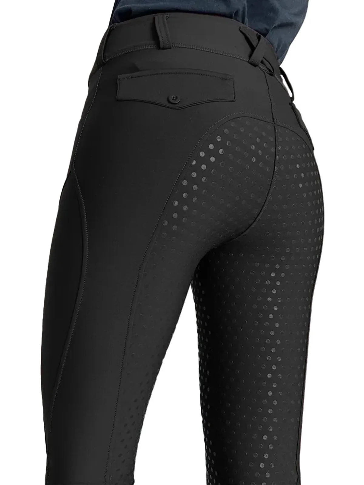 Equestrian Pants For Men Women High Waisted Elastic Riding Pants Solid Color Comfortable Outdoor Riding Clothes 2025 New Style